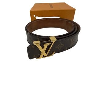 Louis Vuitton LV Initiales 40mm Reversible Belt Size 95